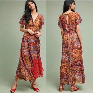Anthropologie Akemi + Kin Murol Wrap Dress